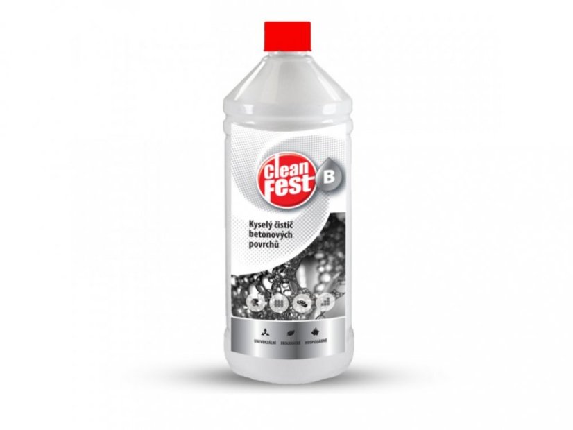 Čistič betonových a kamenných povrchů CleanFest B (1 l)