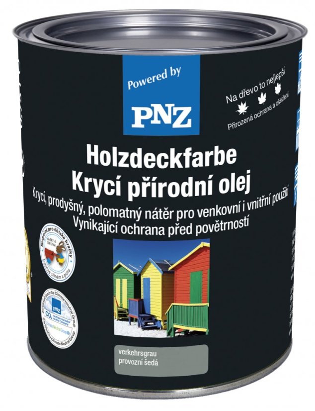 PNZ Krycí přírodní olej 10l ( PNZ HOLZDECKFARBE )