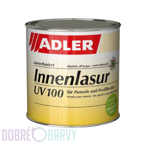 ADLER Innenlasur UV 100 (750 ml) - Odstín: Grossglockner
