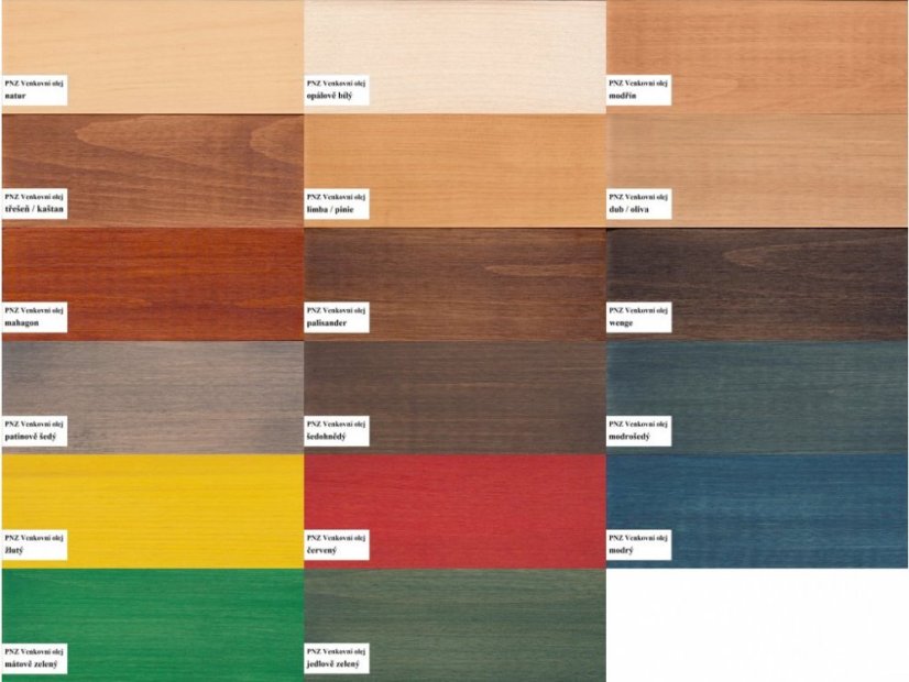 PNZ Venkovní olej 10l ( PNZ AUSSEN - ÖL )