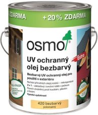 OSMO UV Ochranný olej EXTRA 3L AKCE +20% ZDARMA