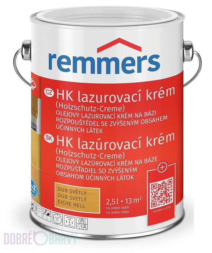 Remmers HK lazurovací krém (Holzschutz Creme) 5L - Odstín: Bezbarvý