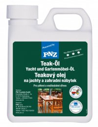 PNZ Teakový olej 2,5l ( PNZ TEAK Öl - YACHT + GARTENMÖBEL-ÖL )