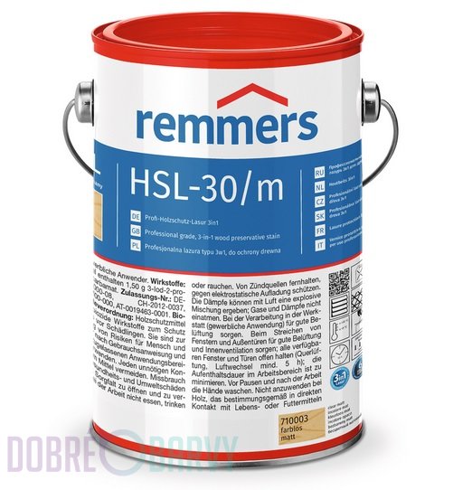 Remmers HSL 30/m Profi Lasur 2,5L