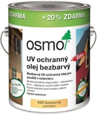 OSMO UV Ochranný olej EXTRA 3L AKCE +20% ZDARMA