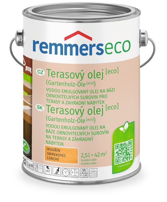 Remmers Terasový olej Eco (Gartenholz Öl Eco) 0,75L