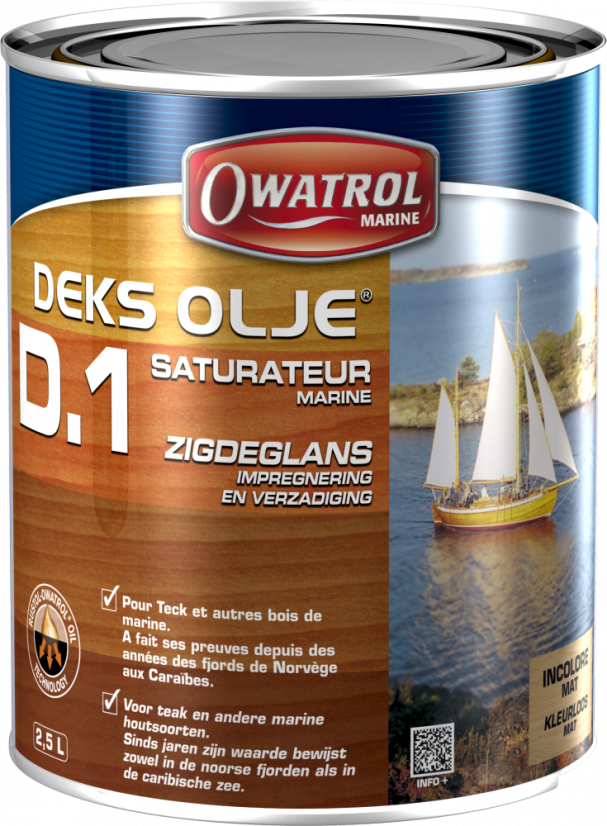 OWATROL DEKS OLJE D.1 - Lodní olej 1l