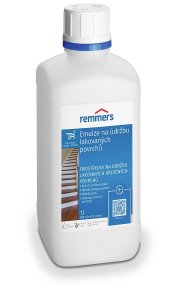 Remmers Emulze na údržbu lakovaných povrchů (Wischpflege für lackierte böden) 1L