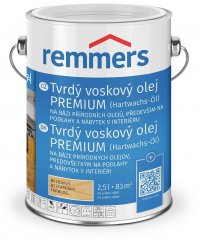 Remmers Tvrdý voskový olej Premium (Hartwachs-Öl) 0,75L