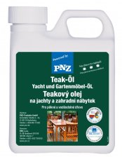 PNZ Teakový olej 1l ( PNZ TEAK Öl - YACHT + GARTENMÖBEL-ÖL )