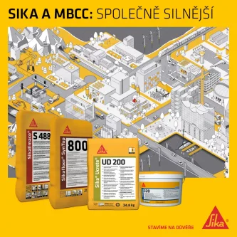 NOVINKA V SORTIMENTU: Produkty M-brand nyní pod značkou Sika!