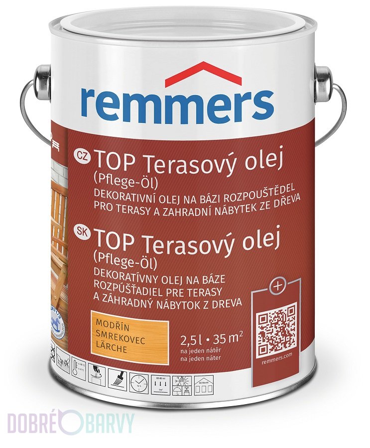 Remmers Top Terasový olej (Pflege Öl) 2,5L - Odstín: Lärche