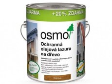 OSMO Ochranná olejová lazura  DUB 706 3L AKCE 0,5L ZDARMA