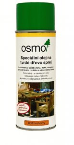 OSMO Olej na zahradní nábytek sprej (Speciální olej na tvrdé dřevo) 0,4l