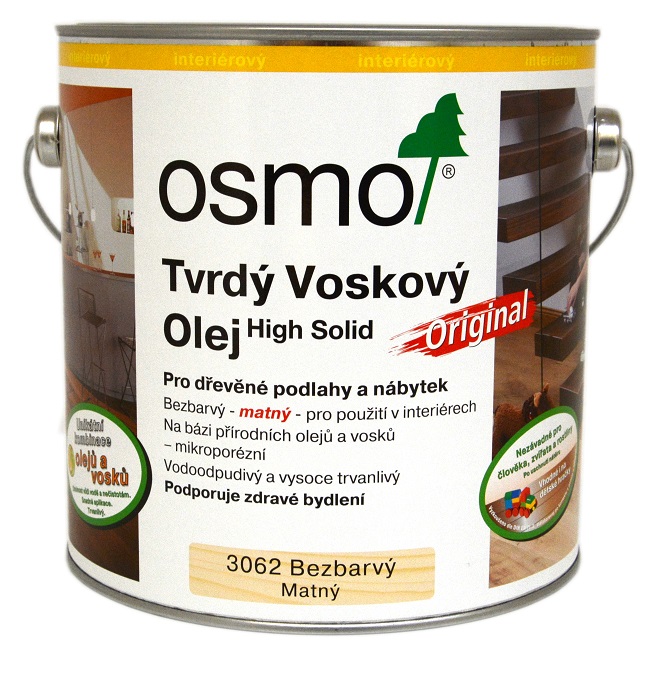 OSMO Tvrdý voskový olej Original 0,75l